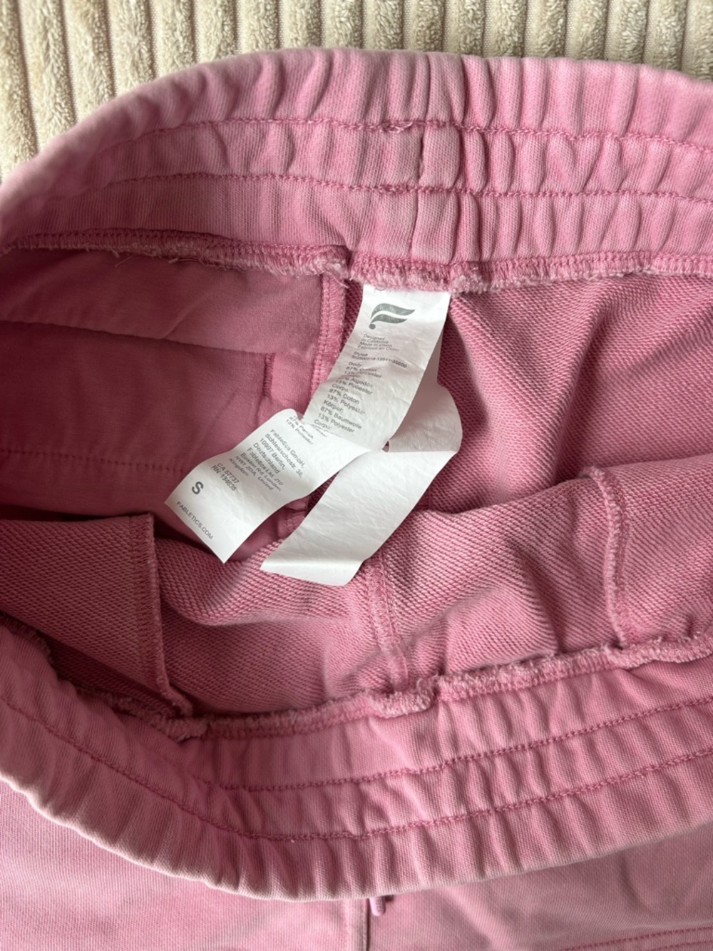 Fabletics Pink Drawstring Mini Skirt - Picture 2 of 3